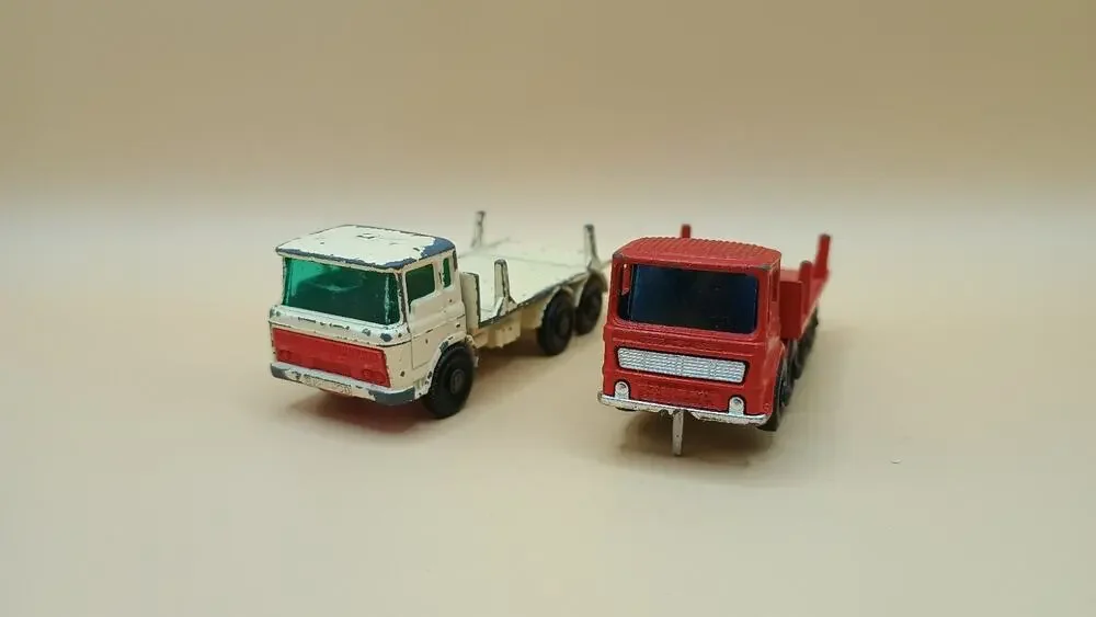 Matchbox Lesney Pipe Trucks - Set Of 2